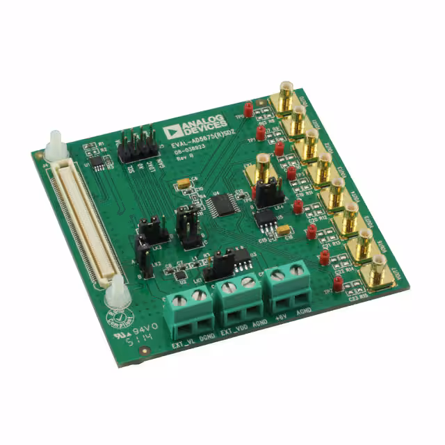 EVAL-AD5675SDZ Analog Devices Inc.  Cartes d'évaluation - Convertisseurs numériques-analogiques (DAC)